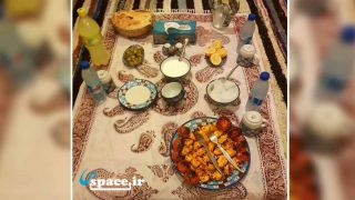 غذای سنتی در اقامتگاه بوم گردی کاریز-روستای مصر- خور و بیابانک-استان اصفهان